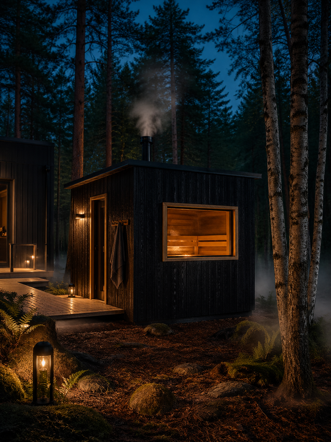 Arvo Forest - krok rytuału: Sauna